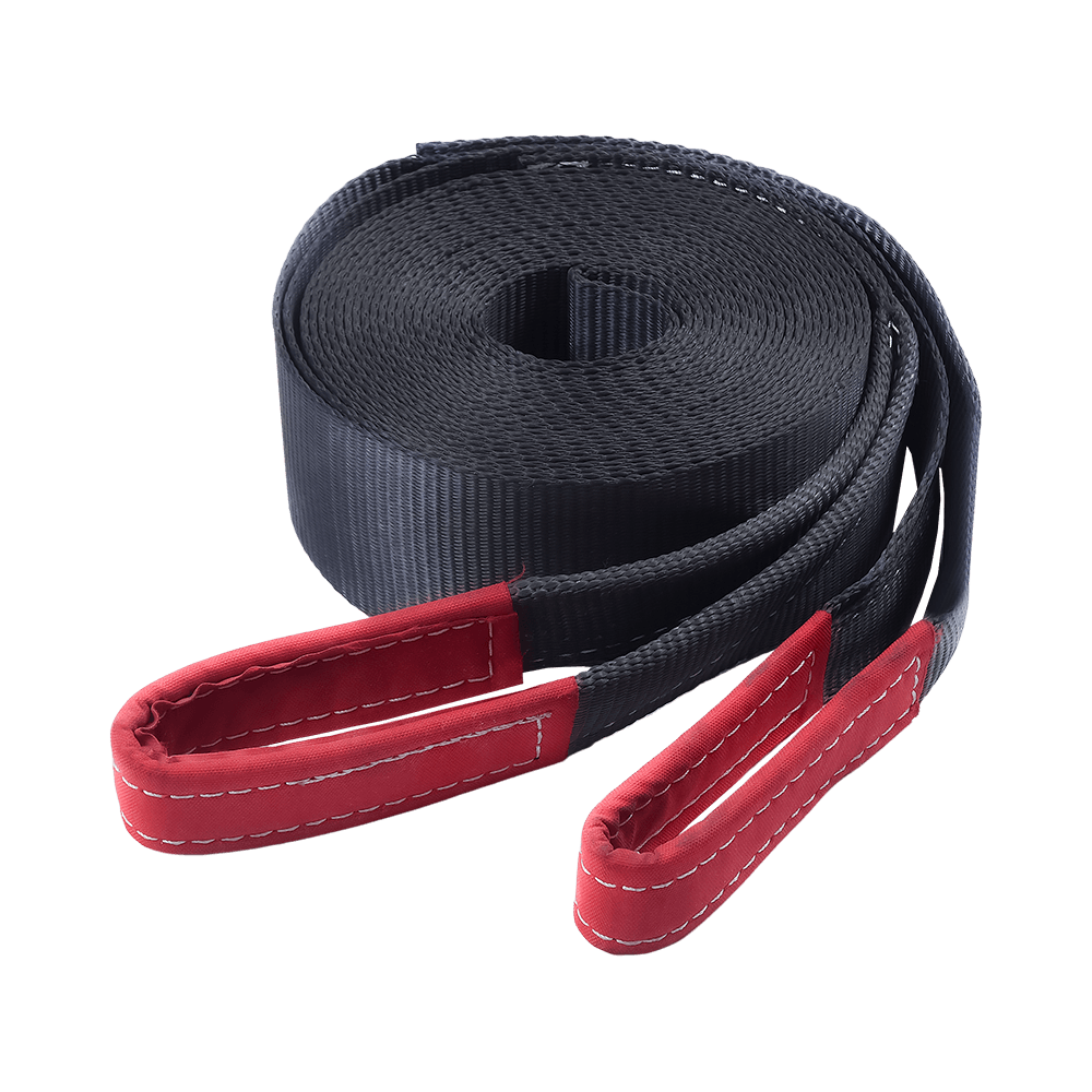 Webbing Sling Tali Pengangkat Poliester Tenacity Tinggi Tali Mata