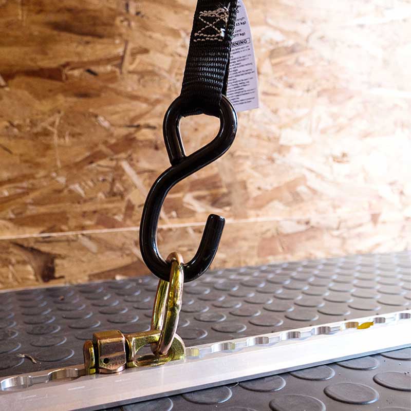 Tali Ratchet Motosikal Mini 1'' X 7' Dengan Cangkuk S