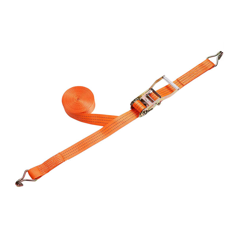 38mm 3t Colorer Zinc Pemegang Standard Ratchet Cargo Lashing Strap