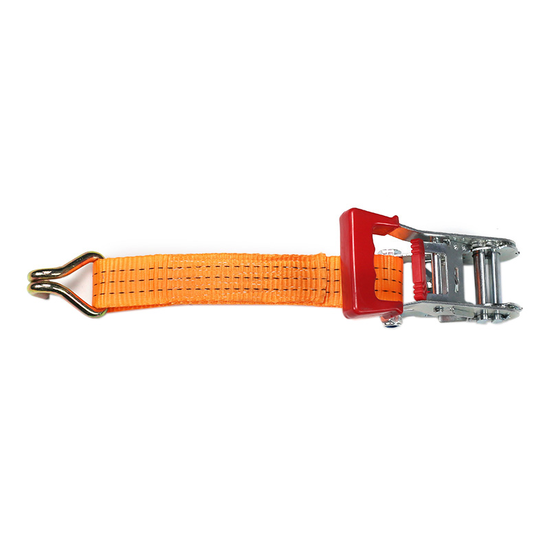 38mm 3t Colorer Zinc Pemegang Standard Ratchet Cargo Lashing Strap