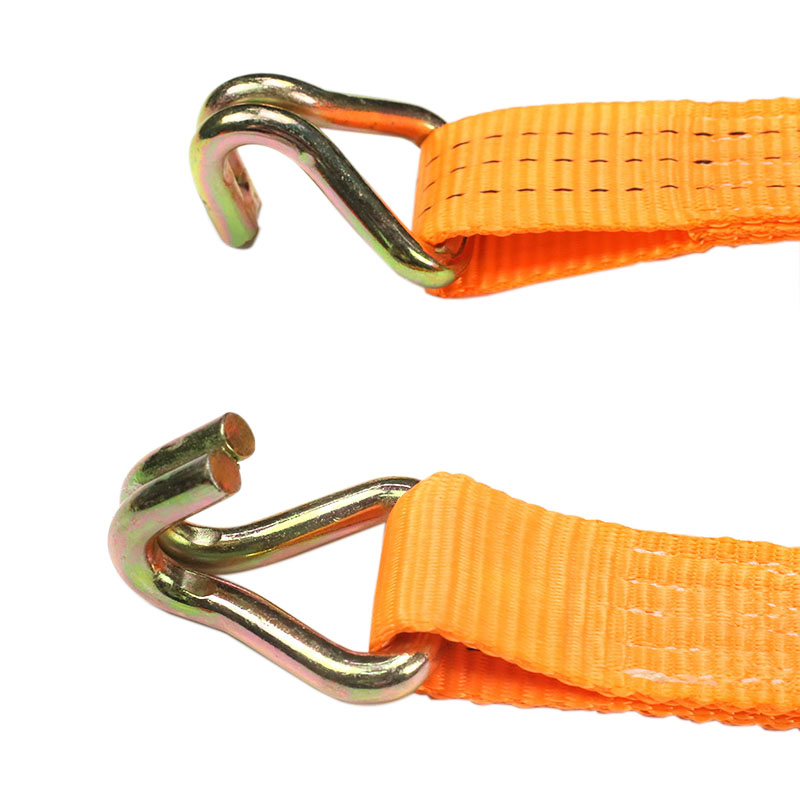 38mm 3t Colorer Zinc Pemegang Standard Ratchet Cargo Lashing Strap