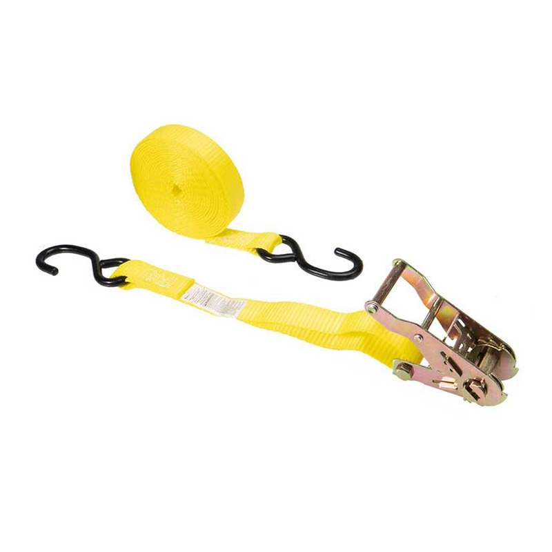 Penyesuaian Kilang 1'' X 15' Tali Sabuk Kargo Lori dengan S-Hook