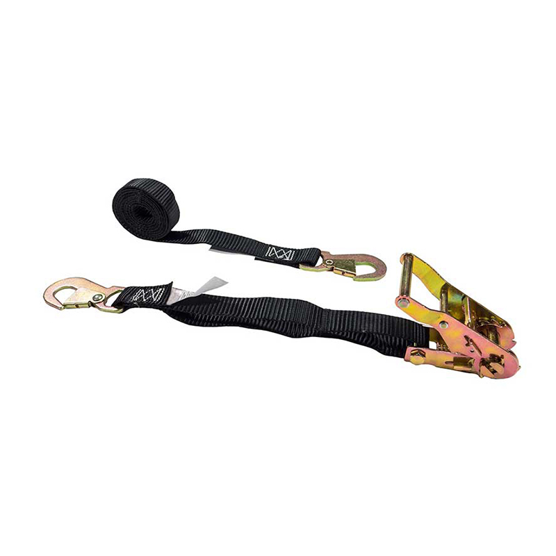 Tali Gancu Ratchet Poliester 1'' X 6' dengan Cangkuk Snap Rata