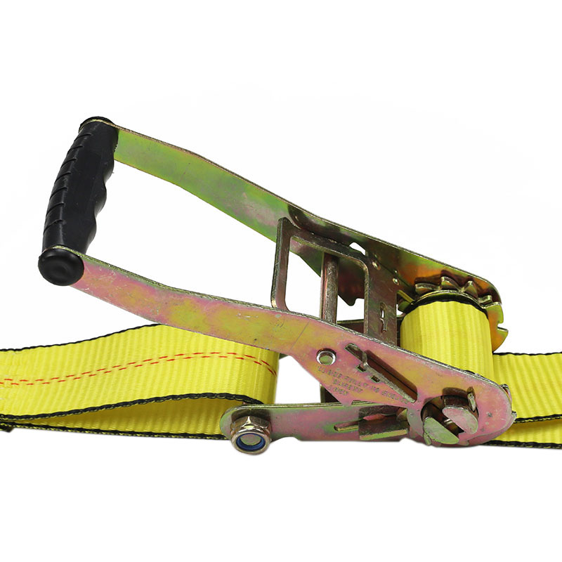 Tali Ratchet Garis Merah 2'' X 27' untuk Pengangkutan Kargo Selamat