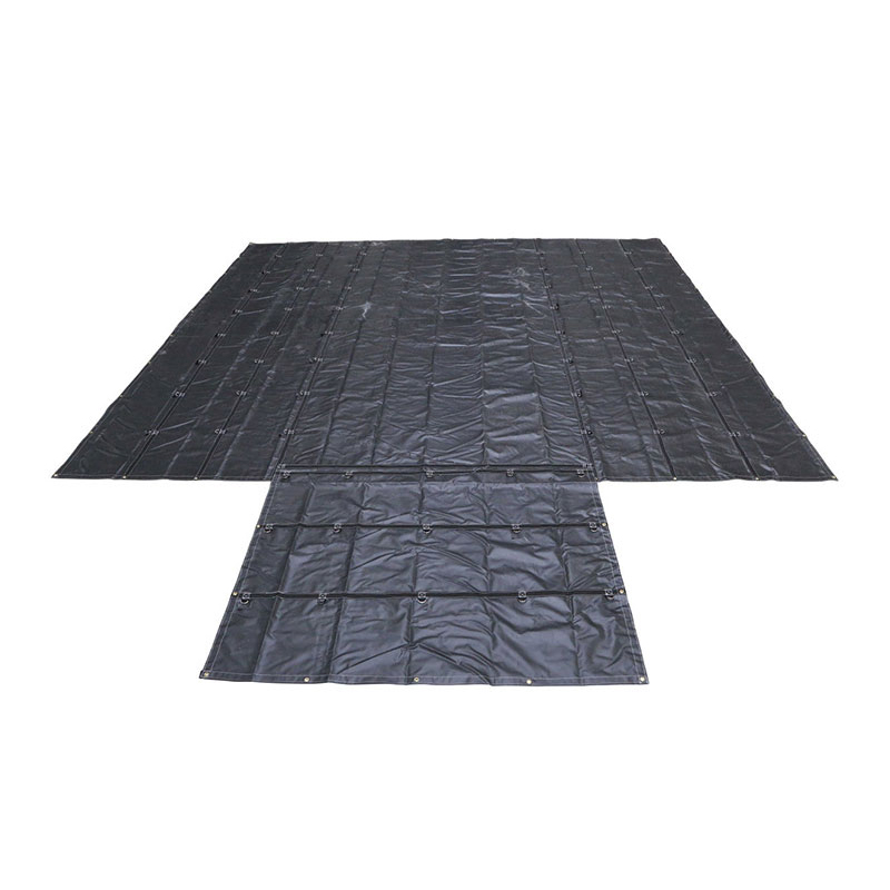 Tarp Lori Kayu pelindung tugas berat 18 Oz