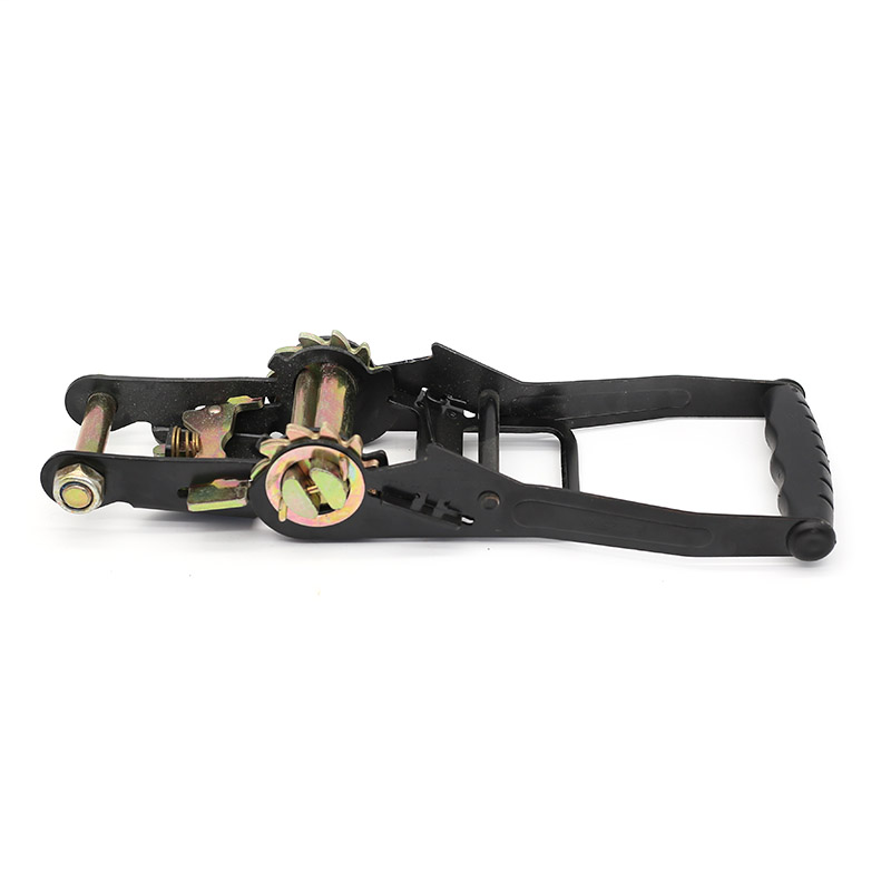 Buckle Ratchet Hitam Bersalut 2-Inci 5T