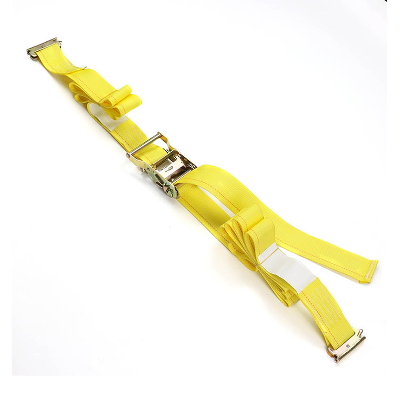 Tali Ratchet E-Track 2-inci Biru Kuning